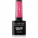 Claresa SoakOff UV/LED Color Love Story Geelk&uuml;&uuml;nelakk varjund 5 5 g