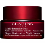 Clarins Super Restorative Night Cream &Ouml;&ouml;kreem kuivale ja v&auml;ga kuivale nahale 50 ml