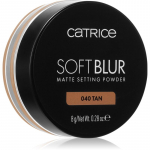 Catrice Soft Blur Matte Setting Powder fikseeriv tolmpuuder varjund 040 Tan 8 g
