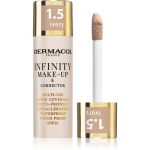 Dermacol Infinity T&auml;ielikult kattev jumestuskreem SPF 15 varjund 1.5 Ivory 20 g
