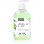 Eva Natura Green olive & Lime Vedel kreemseep k&auml;tele 500 ml