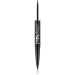 flormar Extreme Tattoo Duo Liner Silmapliiats kaks-&uuml;hes varjund 001 Black 2.66 g