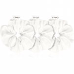 GLOV Satin Scrunchies S/M/L Juuksekummid Beige 3 tk