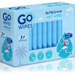GoWipes Refreshing Wet Wipes V&auml;rskendavad niisked salvr&auml;tikud k&auml;tele 10x8 tk