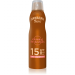Hawaiian Tropic Glowing Protection Dry Oil Spray Pihustatav p&auml;ikesekaitse SPF 15 177 ml