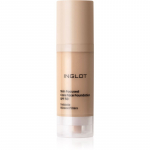 Inglot Skin Focused Care Face Foundation SPF 50 V&auml;ga hea katvusega jumestuskreem SPF 50 varjund 305 Peachy Beige 30 ml
