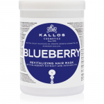 Kallos KJMN Professional Blueberry Elavdav mask kuivadele, kahjustatud, keemiliselt t&ouml;&ouml;deldud juustele 1000 ml