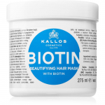 Kallos KJMN Professional Biotin Juuksemask &otilde;hukestele ja n&otilde;rkadele, katkema kippuvatele juustele 275 ml