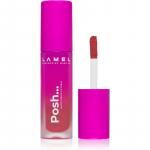 LAMEL Posh Matte Liquid Lip Stain Kauakestev matt vedel huulepulk varjund №405 Punch Pin 4 g