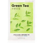 Missha Airy Fit Green Tea Rahustav n&auml;o lehtmask rohelise teega 19 g