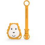 Matchstick Monkey Flat Face Teether & Soother Clip Kinkekomplekt lastele Lion