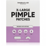 breakout + aid Pimple Patches X-Large Kohalik akneravi retinooliga 5 tk