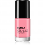 NOBEA Day-to-Day Gel-like Nail Polish Geeliefektiga k&uuml;&uuml;nelakk varjund Pink ros&eacute; #N02 6 ml