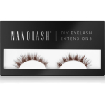 Nanolash DIY Eyelash Extensions kodune ripsmepikenduskomplekt Harmony BROWN 36 tk