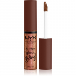 NYX Professional Makeup Butter Gloss Bling Huulel&auml;ige s&auml;delev varjund 08 HU$TLA 8 ml