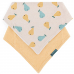 Petite&Mars Bandana Luke 3m+ pudip&otilde;ll Beige Pears&Intense Ochre 1 tk