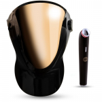 PALSAR7 Exclusive Set Professional LED Mask & Galvanic Iron soodushinnaga Black/Gold