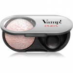 PUPA Milano Vamp! Radiant Baked Eyeshadow Kauap&uuml;siv s&auml;delev lauv&auml;rv varjund 208 Ballerina Pink - WET & DRY 1 g