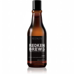 Redken Brews Kolm-&uuml;hes &scaron;ampoon, palsam ja du&scaron;igeel 300 ml