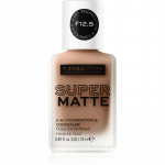 Revolution Relove Super Matte Foundation Kauap&uuml;siv matistav jumestuskreem varjund F12.5 24 ml