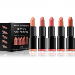 Revolution PRO Lipstick Collection Huulepulga komplekt varjund Bare 5 tk