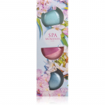 Spa Moments Fizzy Bath Bombs Shea Butter Kihisevad vannipommid sheav&otilde;iga