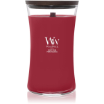 Woodwick Velvet Plum l&otilde;hnak&uuml;&uuml;nal puidust taht 609 g