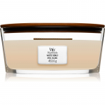 Woodwick White Honey l&otilde;hnak&uuml;&uuml;nal puidust taht (hearthwick) 453 g