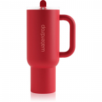 Waterdrop Explorer Tumbler k&otilde;rrega roostevabast terasest joogitops (piiratud koguses) Deep Red 1100 ml