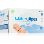 WaterWipes Baby Wipes 12 Pack &Otilde;rnad niisked salvr&auml;tikud beebile 12x60 tk
