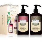 Arganicare Castor Oil Set Kinkekomplekt juuksekasvu stimuleerimine 1 tk