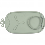 b.box Roll & Go kokkupandav toidualus Sage 1 tk