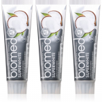 Biomed Superwhite Tugevdav hambapasta kookos&otilde;liga 3x100 g