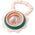 BabyOno Rattle With Teether 3m+ n&auml;rimism&auml;nguasi k&otilde;ristiga Flower 1 tk