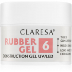 Claresa Rubber Gel Construction Gel UV/LED Pikendav geel-k&uuml;&uuml;nelakk varjund 06 12 g