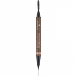 essence Microblading Kulmupliiats koos pintsliga / harjaga varjund 04 Dark Brown 0.6 ml
