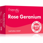 Friendly Soap Natural Soap Rose Geranium Looduslik seep 95 g