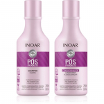 INOAR Pos Progress komplekt juustele p&auml;rast keratiiniga sirgendamist ja nanoplastikat 2x250 ml