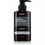 KUNDAL Honey & Macadamia Pink Grapefruit Looduslik &scaron;ampoon kuivadeleja kahjustatud juustele 500 ml