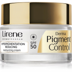 Lirene Derma Pigment Control Cream SPF 50 Kirgastav niisutaja vanuseplekkidele SPF 50 50 ml