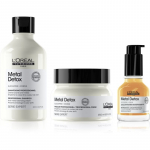 L&rsquo;Or&eacute;al Professionnel Serie Expert Metal Detox S&auml;&auml;stupakk kahjustatud juustele