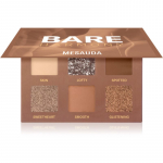 Mesauda Bare Harmony Lauv&auml;rvipalett varjund 206 Timeless Nude 6x1 g