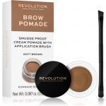 Revolution Brow Pomade Kulmupumat varjund Soft Brown 2.5 g