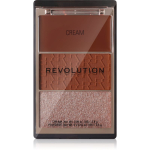 Revolution The Bronzer Icon P&auml;ikesepuudripalett highlighteriga (valgustpeegeldav toode, mis r&otilde;hutab nokontuure) varjund 1 tk