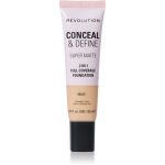 Revolution Conceal & Define Matistav jumestuskreem varjund F5NW 23 ml