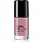 NOBEA Day-to-Day Gel-like Nail Polish Geeliefektiga k&uuml;&uuml;nelakk varjund Rouge #N03 6 ml