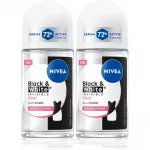NIVEA Black & White Invisible Clear komplekt kehale