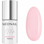 NEONAIL Cover Base Protein Aluslakk geelk&uuml;&uuml;nte geelile varjund Nude Rose 7.2 ml