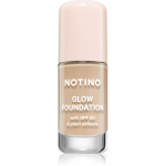 Notino Foundation Glow foundation with SPF 50 & plant extracts Valgustpeegeldav jumestuskreem SPF 50 01 Light Warm 30 ml