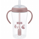 NUK Perfect Match Bear pudel k&otilde;rrega 8m+ 260 ml